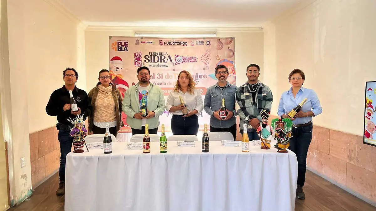 Gobierno de Huejotzingo presenta la Feria de la Sidra